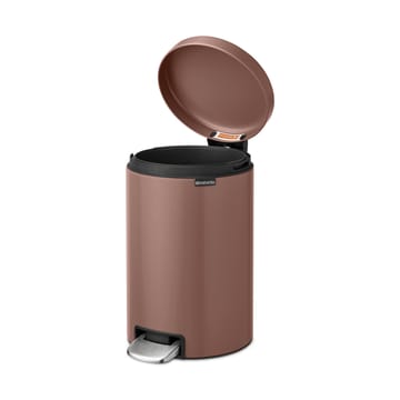 Pattumiera a pedale New Icon da 12 litri - Satin Taupe - Brabantia