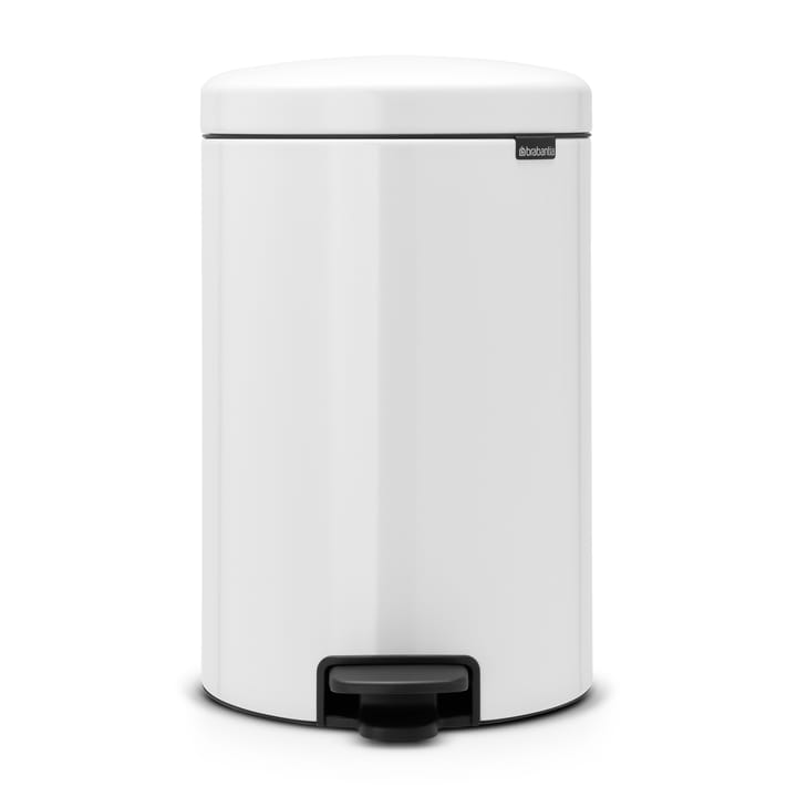 Pattumiera a pedale New Icon da 20 litri, bianco Brabantia