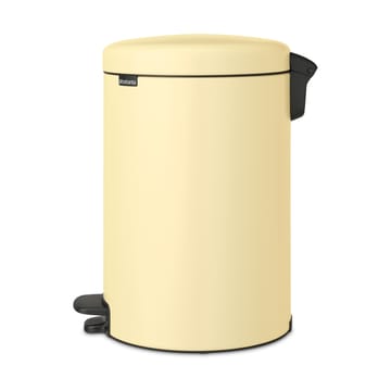 Pattumiera a pedale New Icon da 20 litri - Giallo Tenue - Brabantia