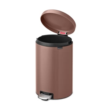 Pattumiera a pedale New Icon da 20 litri - Satin Taupe - Brabantia