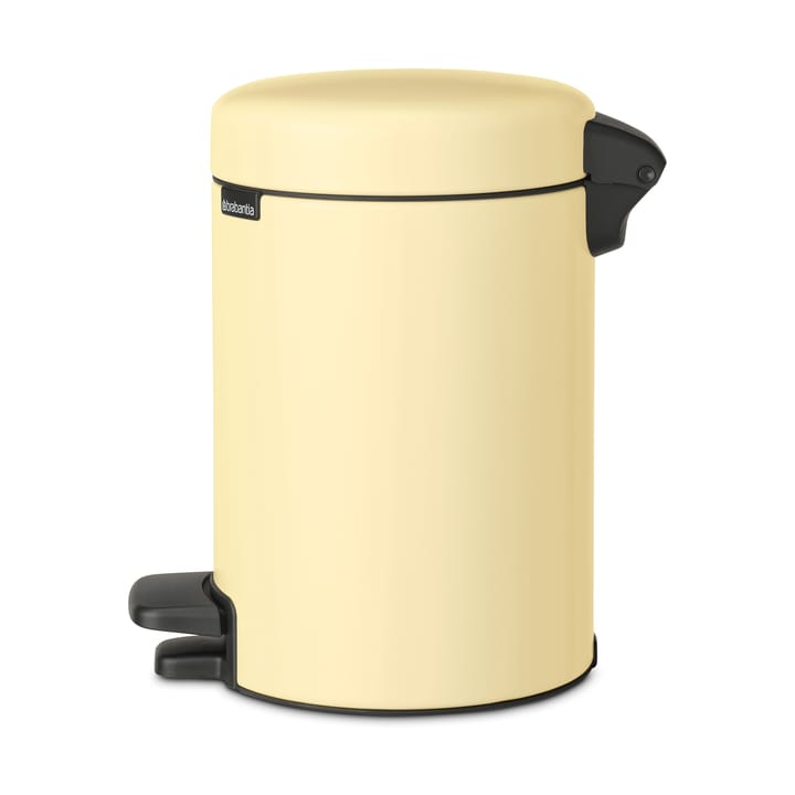 Pattumiera a pedale New Icon da 3 litri, Giallo Tenue Brabantia