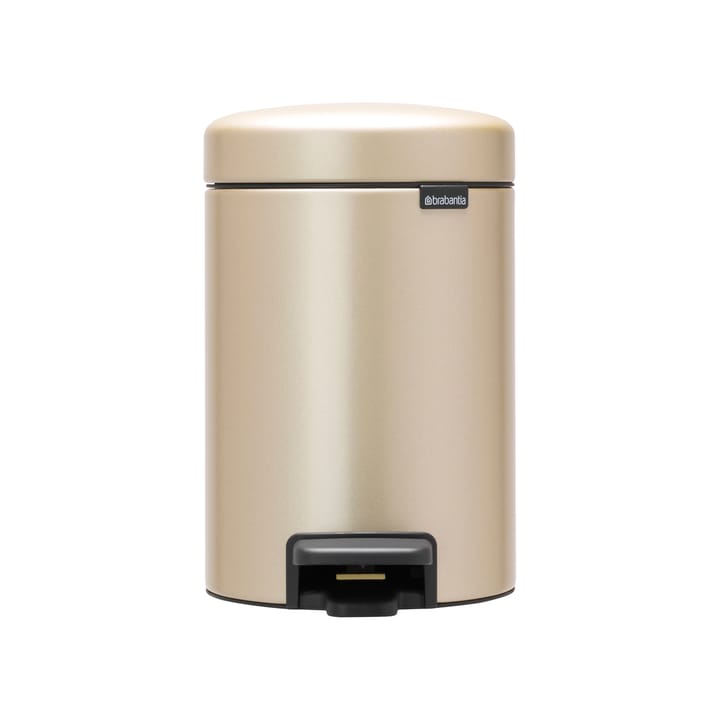 Pattumiera a pedale New Icon da 3 litri - Metallic Gold - Brabantia