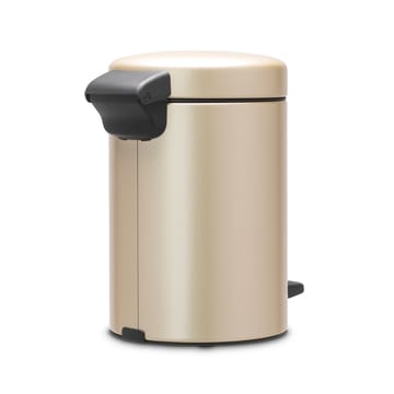 Pattumiera a pedale New Icon da 3 litri - Metallic Gold - Brabantia