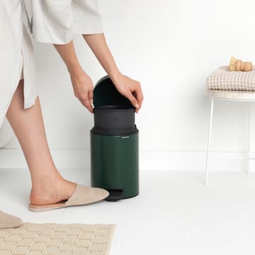 Pattumiera a pedale New Icon da 3 litri - pine green - Brabantia