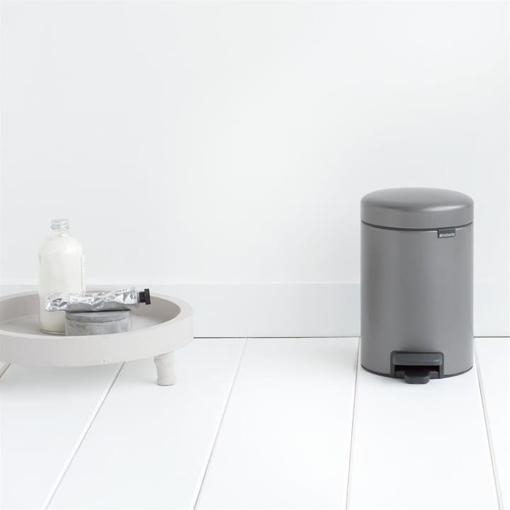 Pattumiera a pedale New Icon da 3 litri, platinum Brabantia