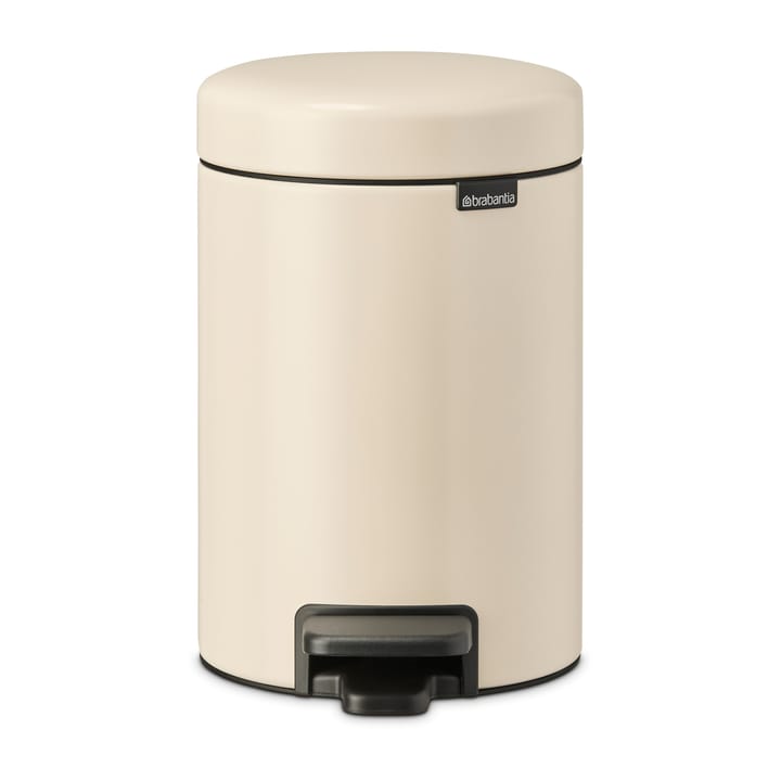 Pattumiera a pedale New Icon da 3 litri, Soft beige Brabantia