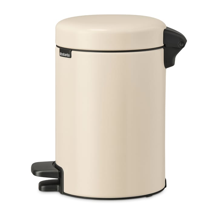 Pattumiera a pedale New Icon da 3 litri, Soft beige Brabantia