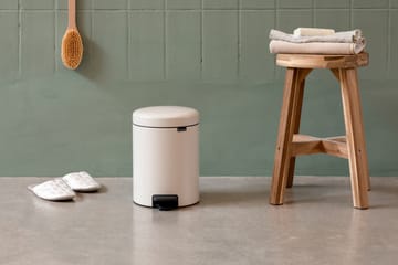 Pattumiera a pedale New Icon da 3 litri - Soft beige - Brabantia