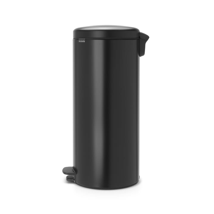 Pattumiera a pedale New Icon da 30 litri, matte black (nero) Brabantia