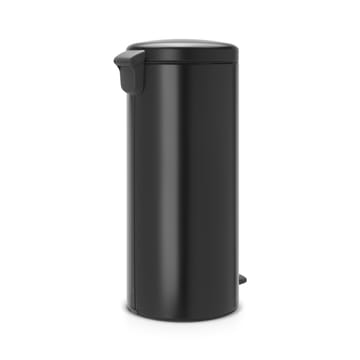 Pattumiera a pedale New Icon da 30 litri - matte black (nero) - Brabantia