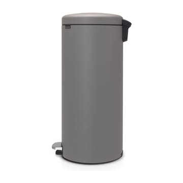 Pattumiera a pedale New Icon da 30 litri - Mineral concrete grey - Brabantia