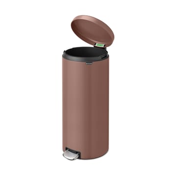 Pattumiera a pedale New Icon da 30 litri - Satin Taupe - Brabantia