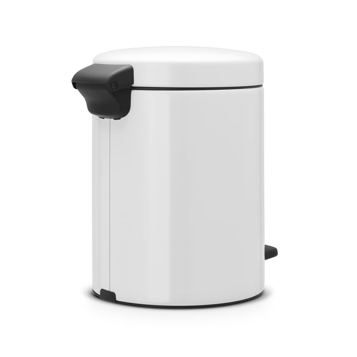 Pattumiera a pedale New Icon da 5 litri, bianco Brabantia