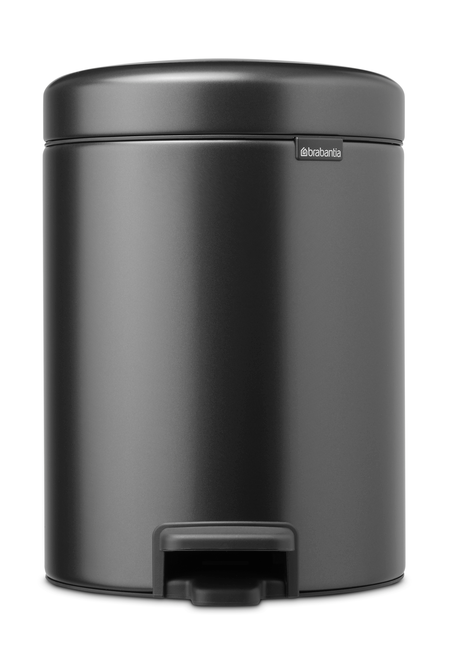 Pattumiera a pedale New Icon da 5 litri, Confident Grey Brabantia