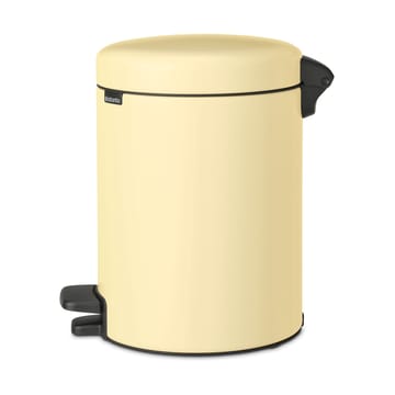 Pattumiera a pedale New Icon da 5 litri - Giallo Tenue - Brabantia