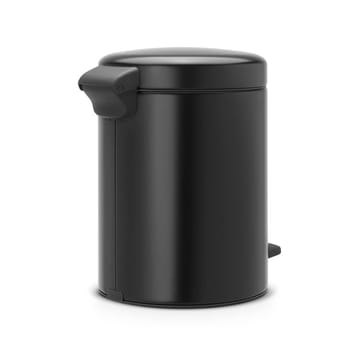 Pattumiera a pedale New Icon da 5 litri - nero opaco - Brabantia