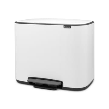 Pattumiera a pedali Bo 36 L - bianco - Brabantia