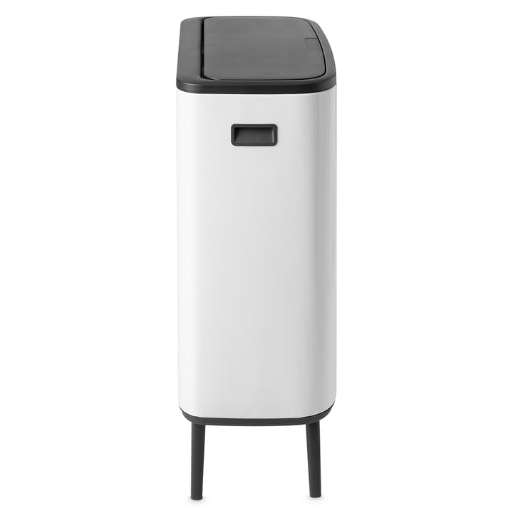 Pattumiera touch alta Bo 2x30 L, Bianco Brabantia