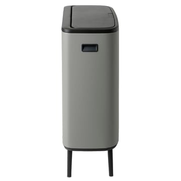 Pattumiera touch alta Bo 2x30 L - Mineral concrete grey - Brabantia