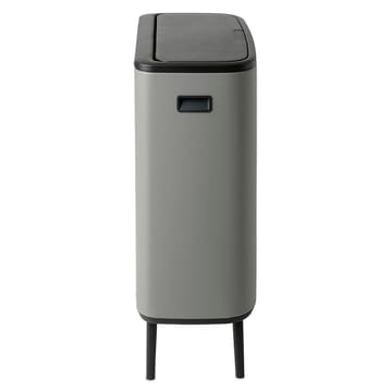 Pattumiera touch alta Bo 60 L - Mineral concrete grey - Brabantia