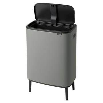 Pattumiera touch alta Bo 60 L - Mineral concrete grey - Brabantia