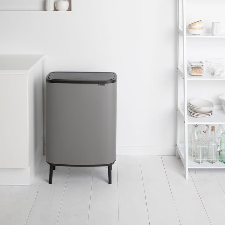 Pattumiera da cucina - TOUCH BIN®-348549 - Brabantia International - in  acciaio inox / moderna