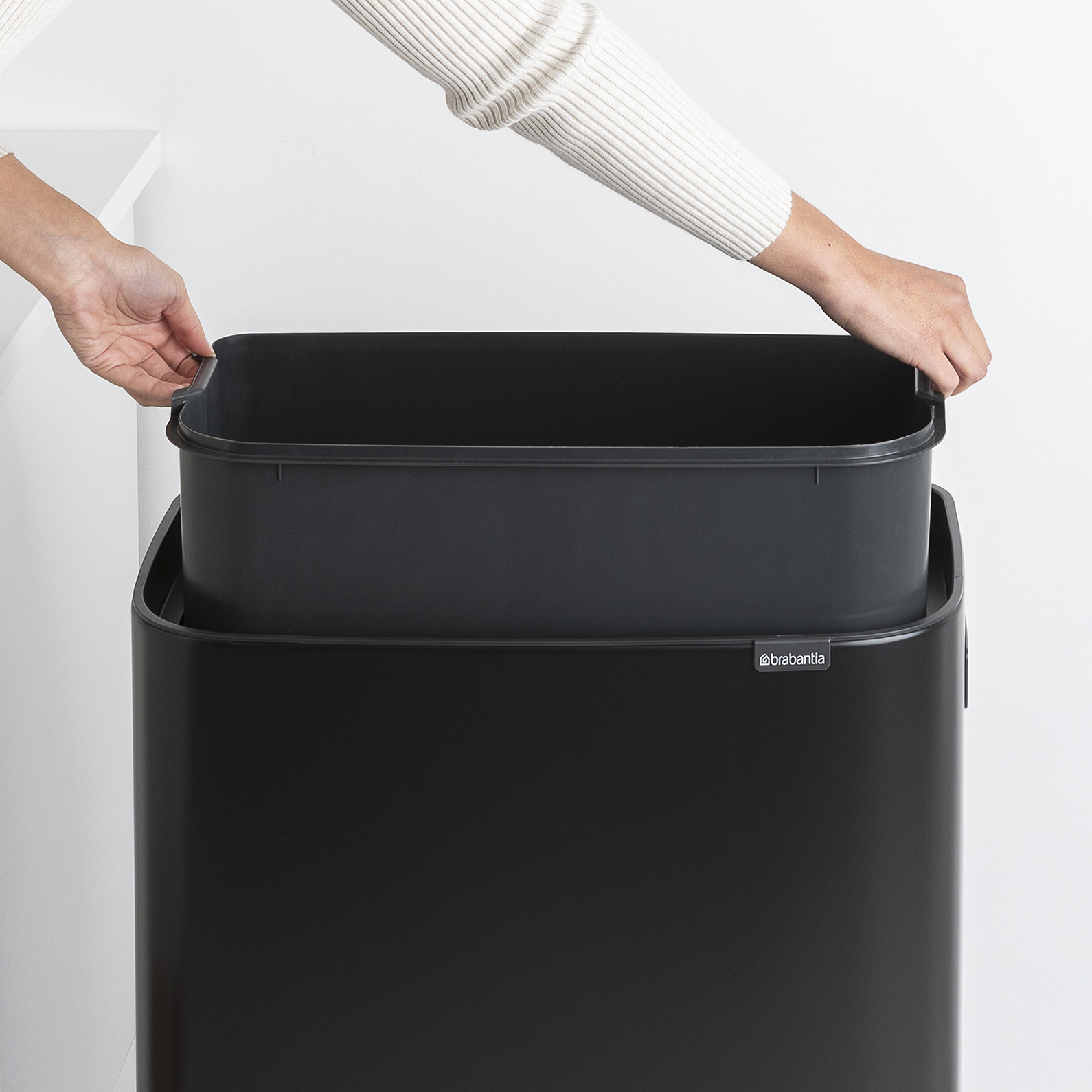 Brabantia Pattumiera Bo Hi, 12 L - Interismo Svizzera