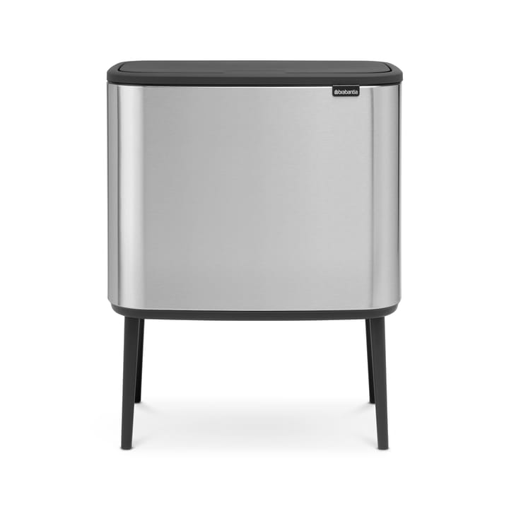 Pattumiera touch Bo 11+23 litri - acciaio inossidabile opaco - Brabantia