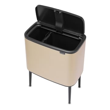 Pattumiera touch Bo 11+23 litri - Metallic Gold - Brabantia