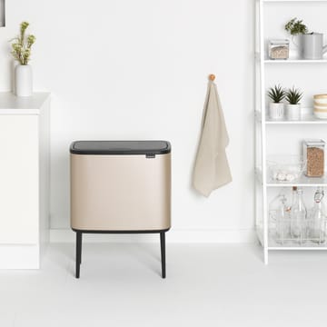 Pattumiera touch Bo 11+23 litri - Metallic Gold - Brabantia