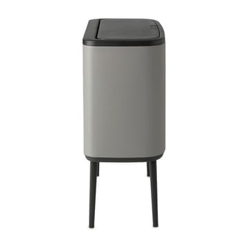 Pattumiera touch Bo 11+23 litri - Mineral concrete grey - Brabantia