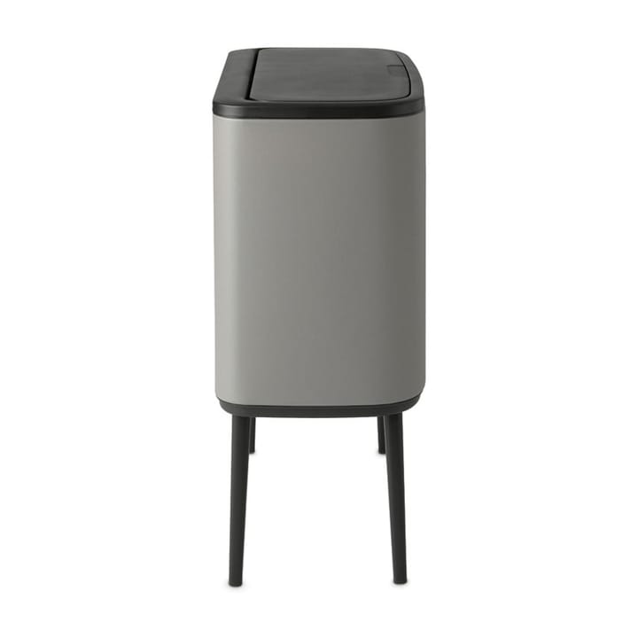 Pattumiera touch Bo 11+23 litri, Mineral concrete grey Brabantia