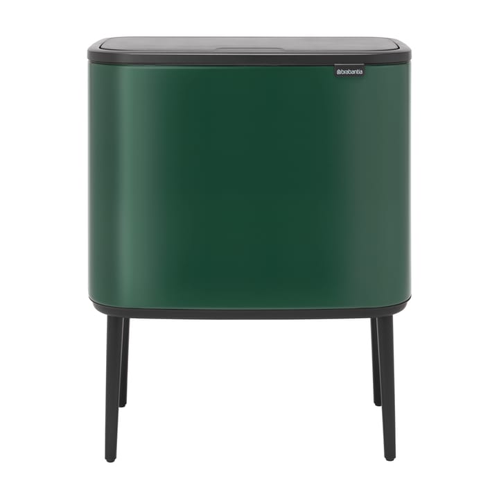 Pattumiera touch Bo 11+23 litri - pine green - Brabantia