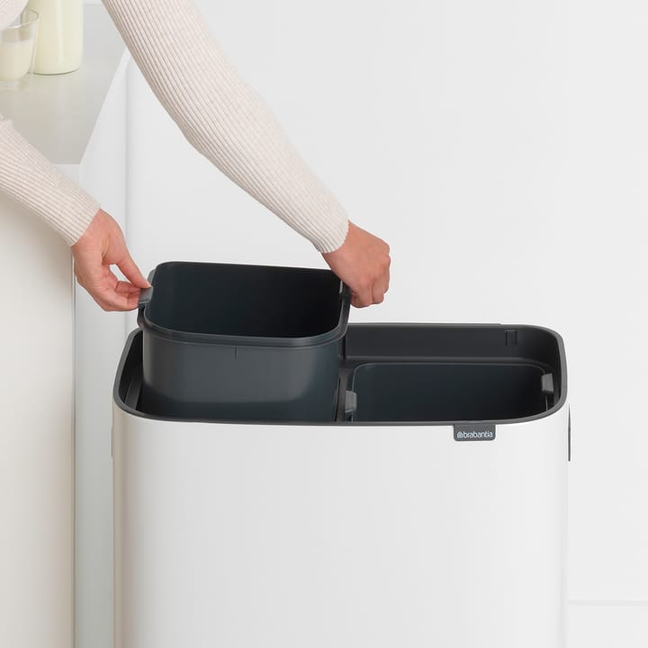 Brabantia Pattumiera Bo Touch Bin 2 x 30 litri