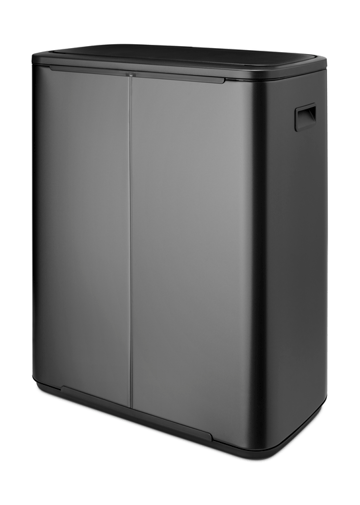 Pattumiera touch Bo 2x30 L - Confident Grey - Brabantia