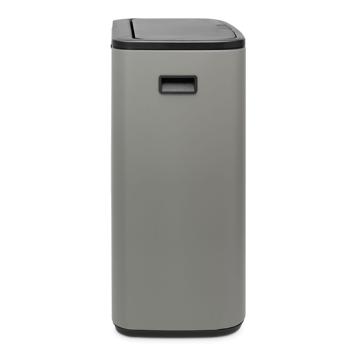 Pattumiera touch Bo 2x30 L, Mineral concrete grey Brabantia