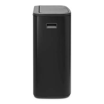 Pattumiera touch Bo 2x30 L - nero opaco - Brabantia