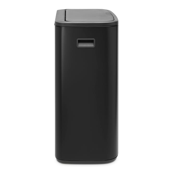 Pattumiera touch Bo 2x30 L, nero opaco Brabantia