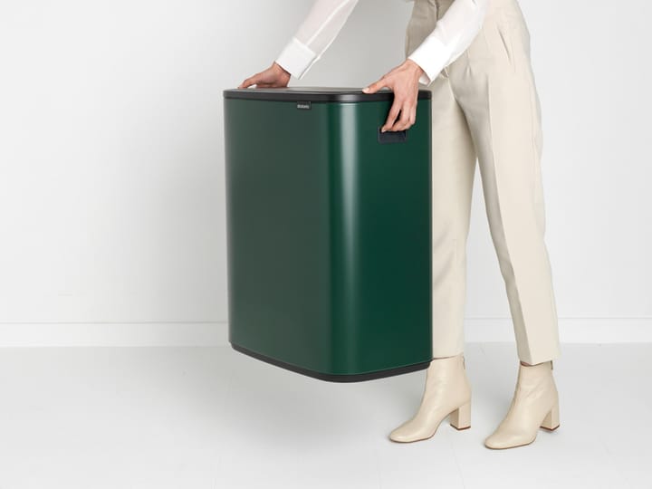 Pattumiera touch Bo 2x30 L, Pine green Brabantia