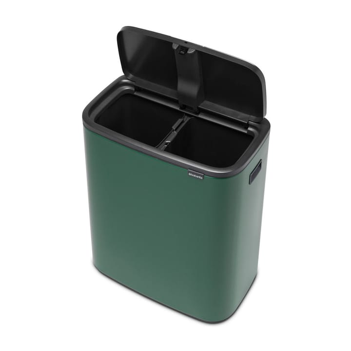 Pattumiera touch Bo 2x30 L, Pine green Brabantia