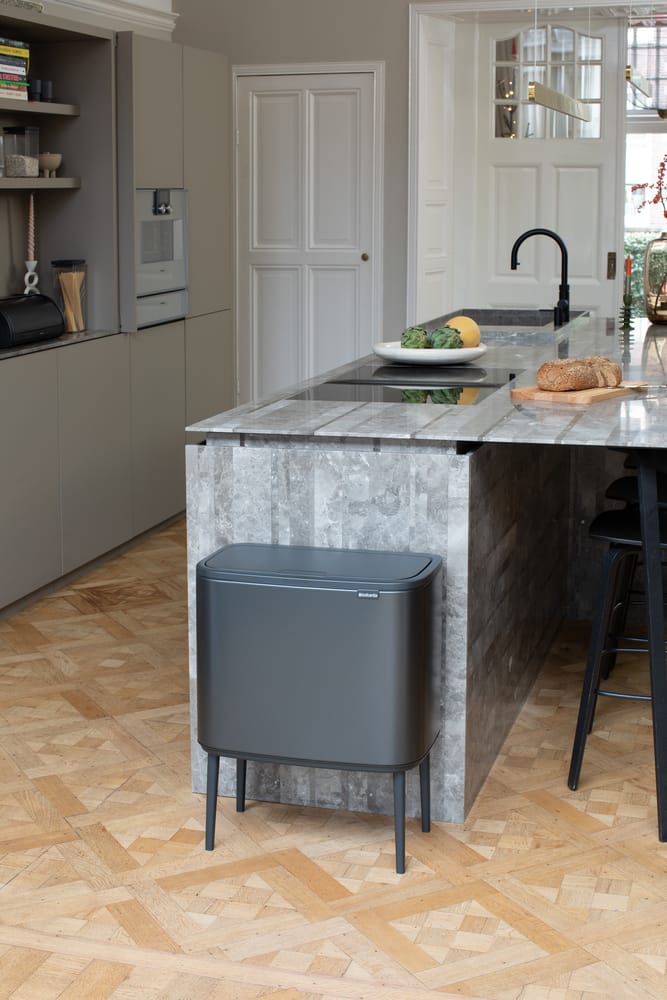 Pattumiera touch Bo 36 litri, Confident Grey Brabantia