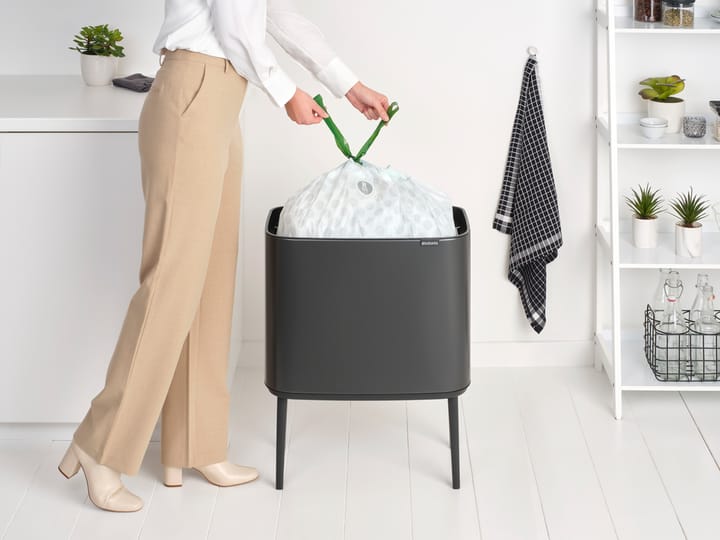 Pattumiera touch Bo 36 litri, Confident Grey Brabantia