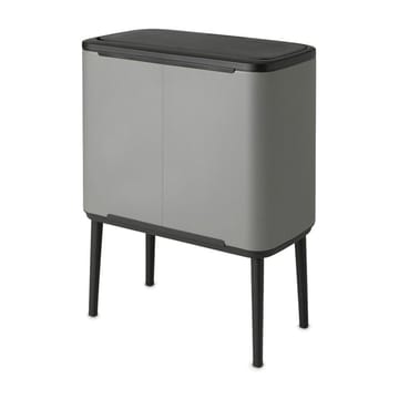 Pattumiera touch Bo 36 litri - Mineral concrete grey - Brabantia