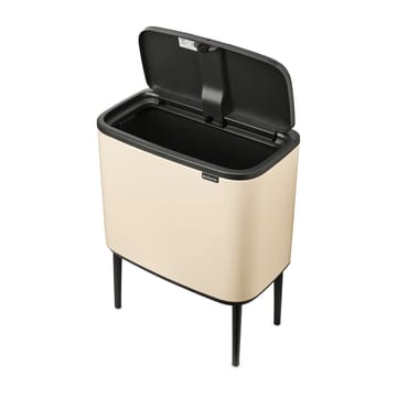 Pattumiera touch Bo 36 litri - Soft beige - Brabantia