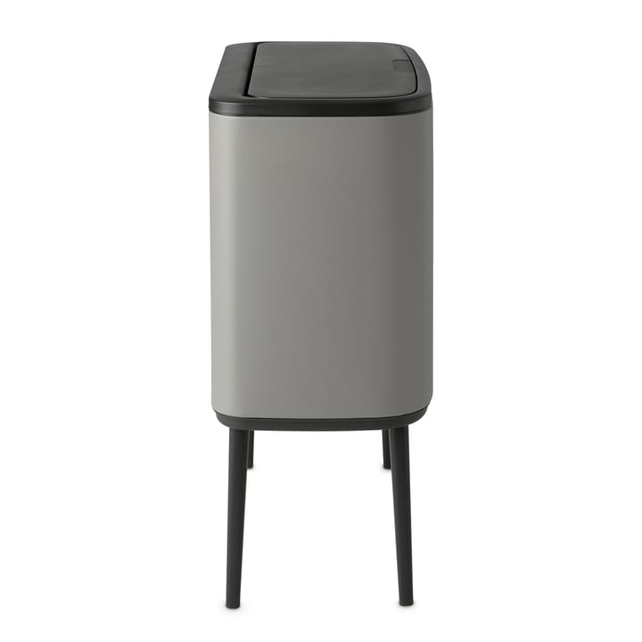 Pattumiera touch Bo 3x11 litri, Mineral concrete grey Brabantia