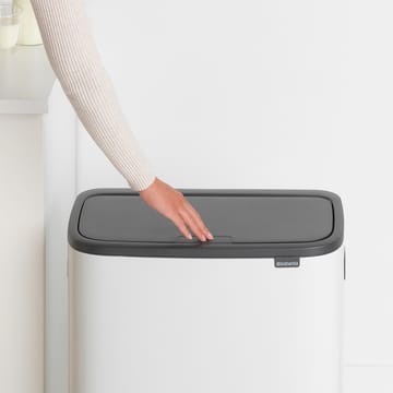 Pattumiera touch Bo 60L - Bianco - Brabantia