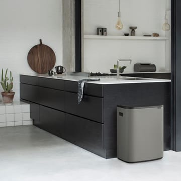 Pattumiera touch Bo 60L - Mineral concrete grey - Brabantia