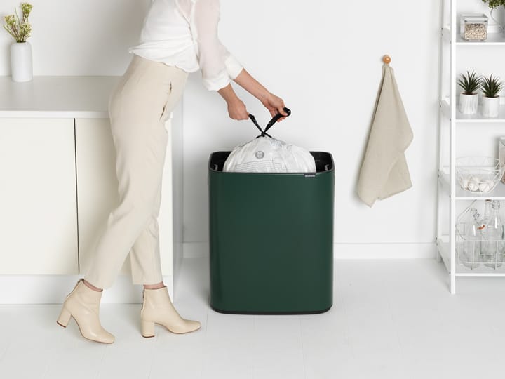 Pattumiera touch Bo 60L, Pine green Brabantia