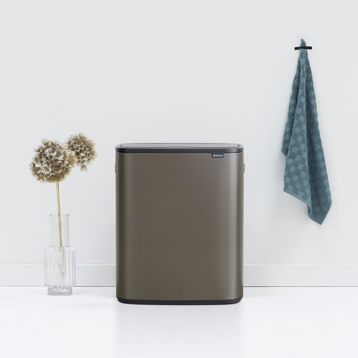 Pattumiera touch Bo 60L, Platinum Brabantia