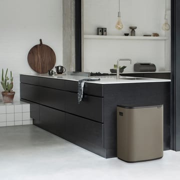 Pattumiera touch Bo 60L - Platinum - Brabantia